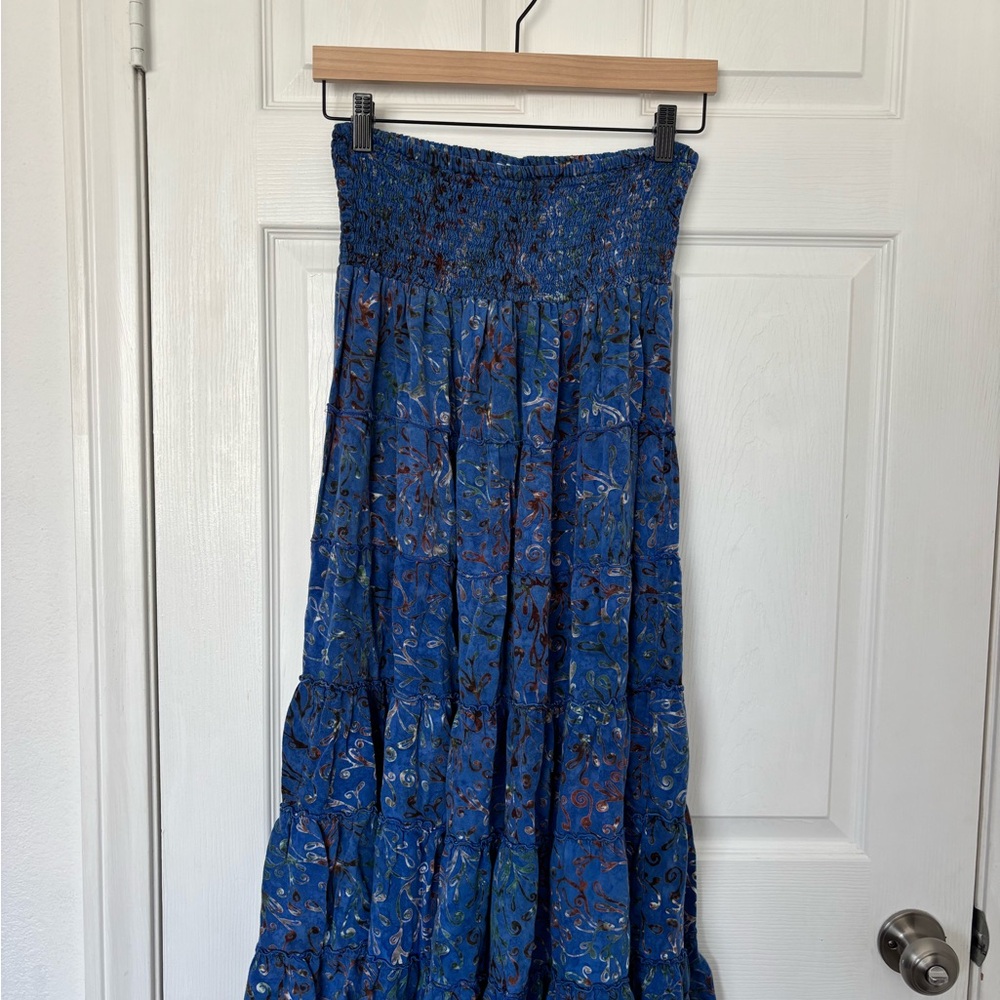 Sun Dog Midi Strapless Dress / Skirt